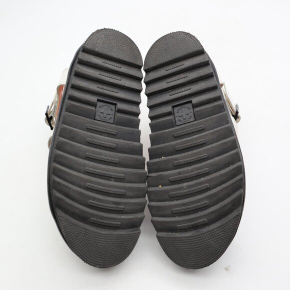 Dr. Martens Blaire Women's US Size 7 White Hydro Leather Platform Sandals - Picture 8 of 11